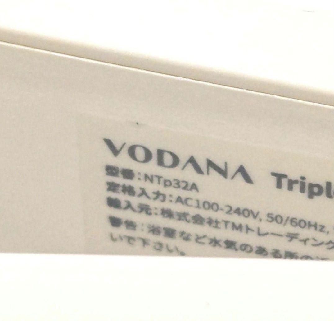 VODANA トリプルフローウェーブアイロン　32mm NTp32A