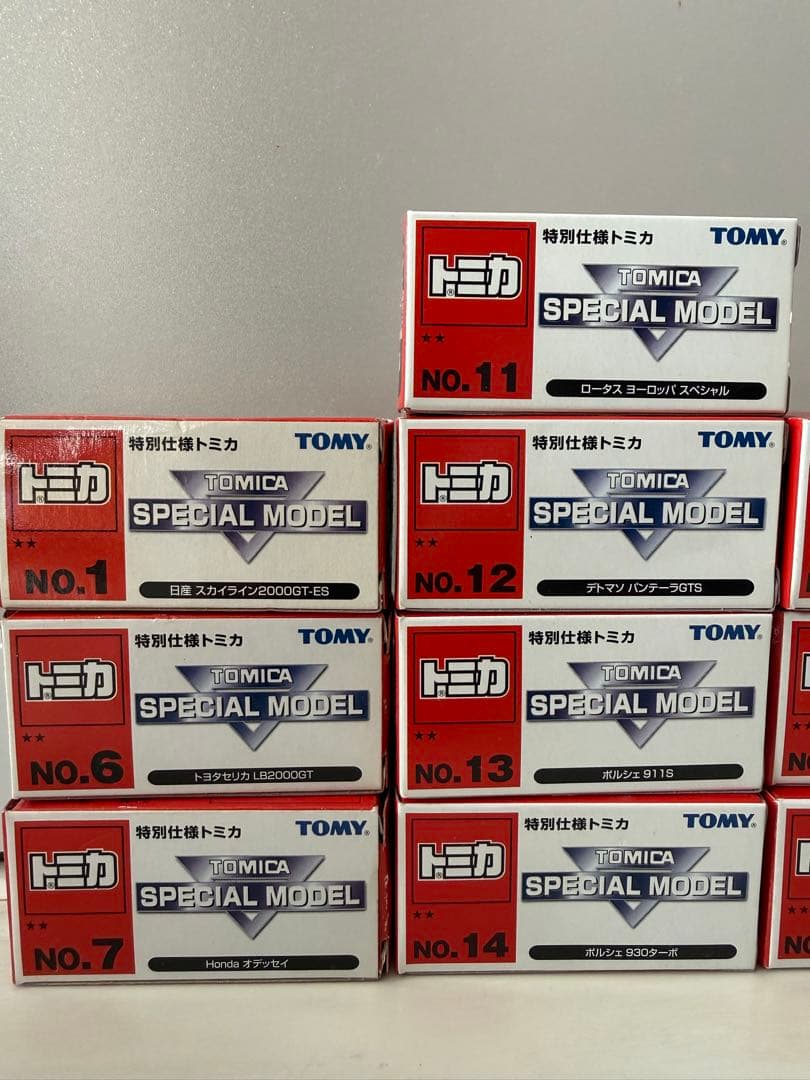トミカ　イベントモデル　14台セット