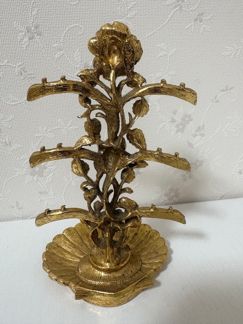 Matson マトソン ヴィンテージ ジュエリー スタンド 米国製ゴールドバラ