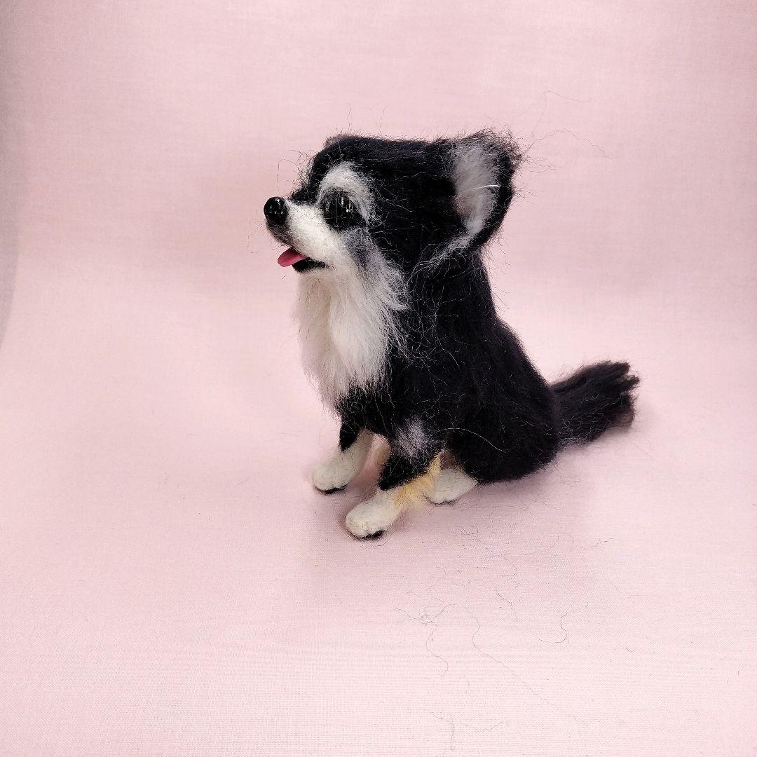 ちょこたん様 羊毛フェルト チワワ ハンドメイド 犬