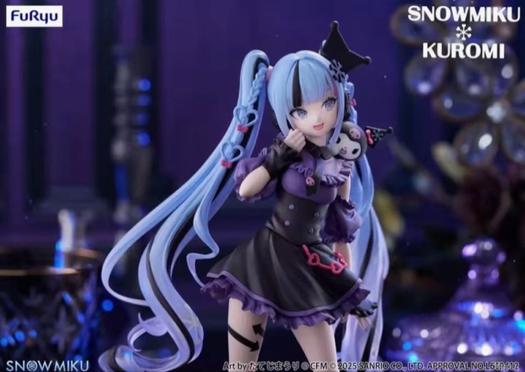 初音ミク　Trio-Try-iT Figure雪ミクxクロミ　MIKU