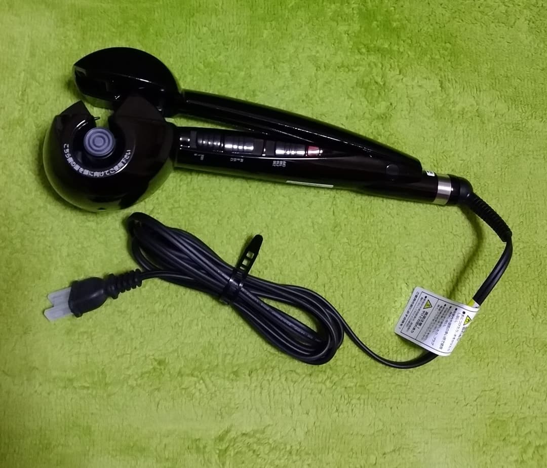 新品　約74%OFF ベビリス　ミラカール ヘアアイロン　ブラック　黒