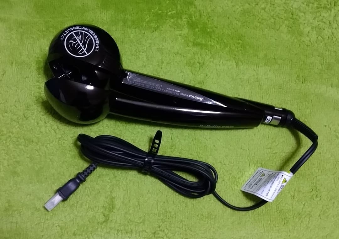 新品　約74%OFF ベビリス　ミラカール ヘアアイロン　ブラック　黒