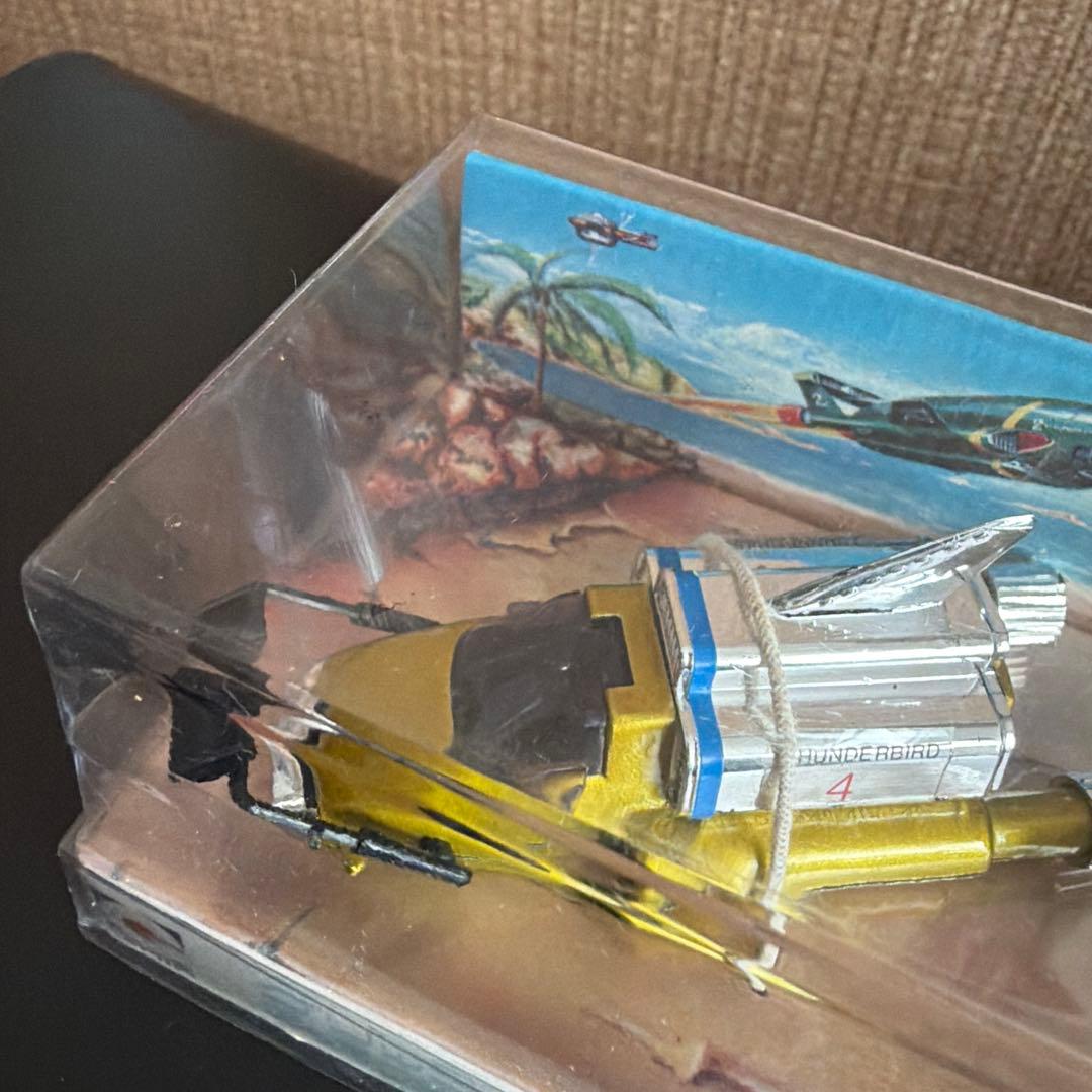 グリップキャラクターサンダーバード４号　年代物　昭和レトロ　レトロ玩具　超希少