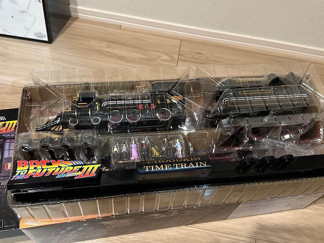 【開封済/美品】超合金 タイムトレイン　バック・トゥ・ザ・フューチャー3