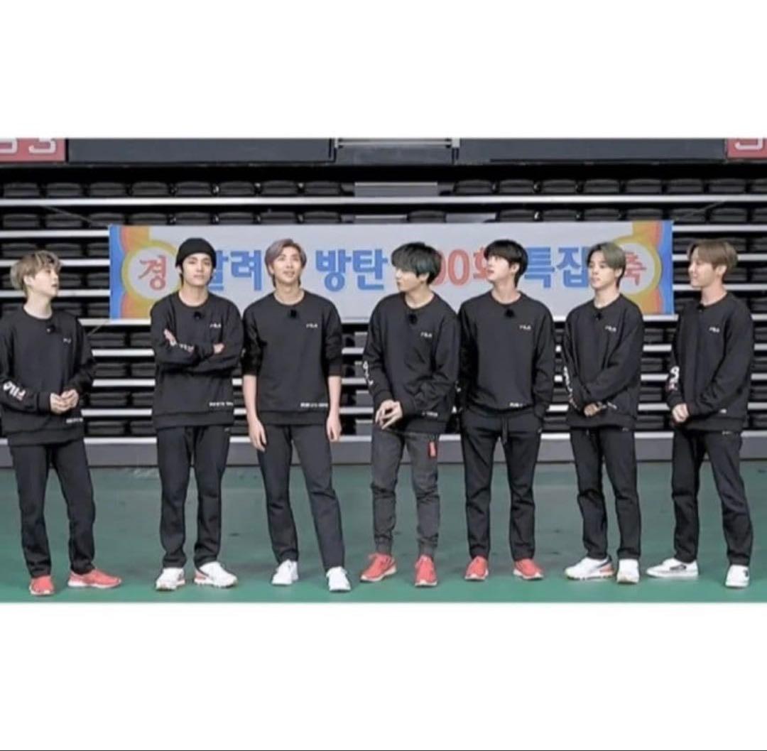 BTS X FILA RUN BTS 100回記念 トレーナー & ヘアバンド