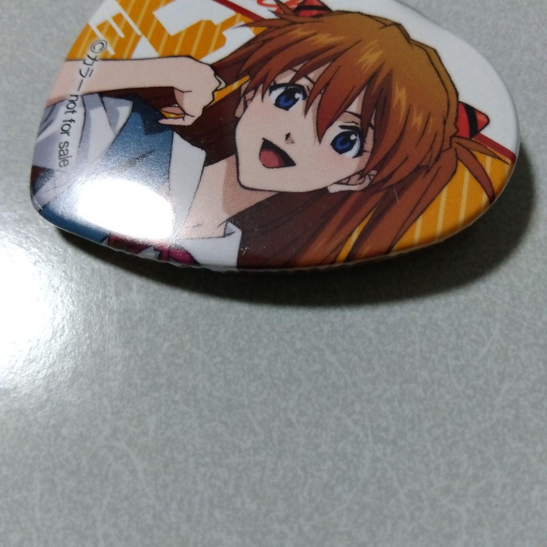 【エヴァンゲリオン】アスカ 制服 ハート バレンタイン 缶バッジ