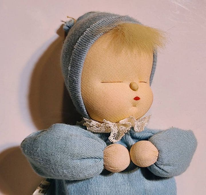 1968年製レア首振りオルゴールTAKEMURAこんにちは赤ちゃん動作確認済