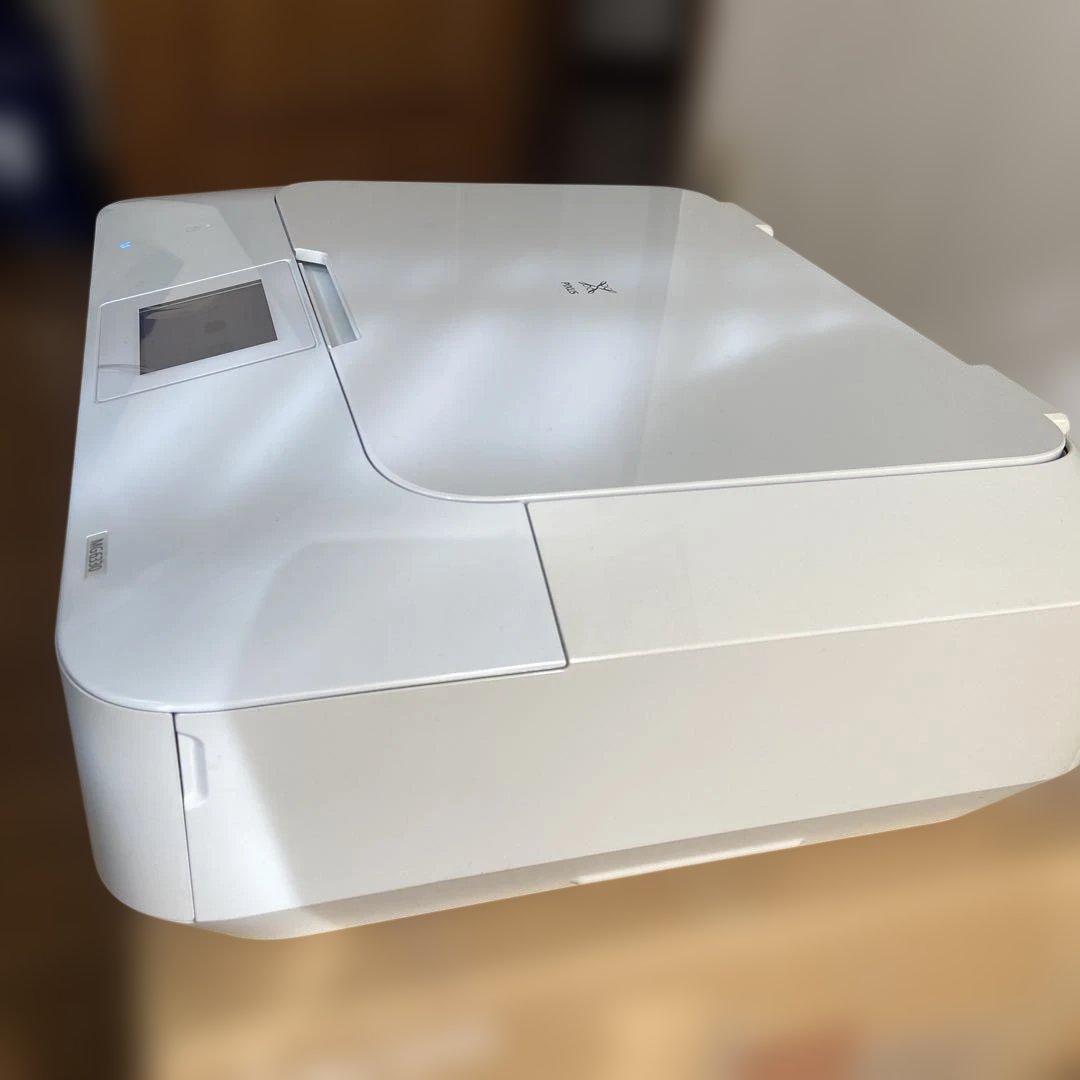 Canon PIXUS インクジェットプリンタ-MG6330 ホワイト動作美品