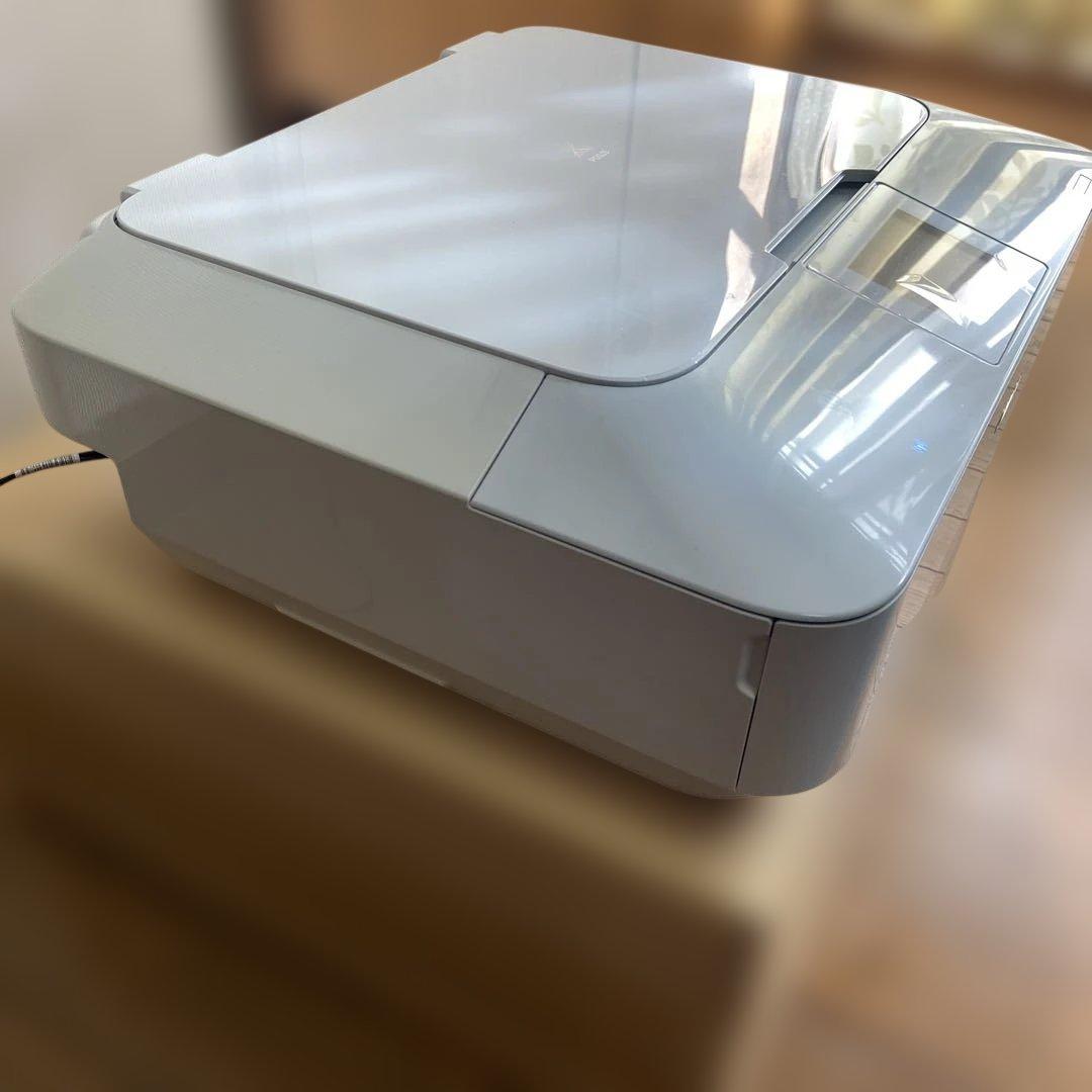 Canon PIXUS インクジェットプリンタ-MG6330 ホワイト動作美品