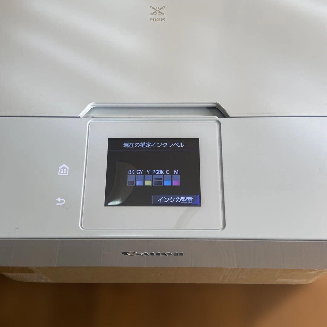Canon PIXUS インクジェットプリンタ-MG6330 ホワイト動作美品