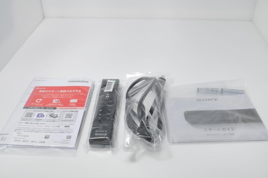 ❤極美品❤SONY HT-S100F サウンドバー 2020年製 HDMI BT
