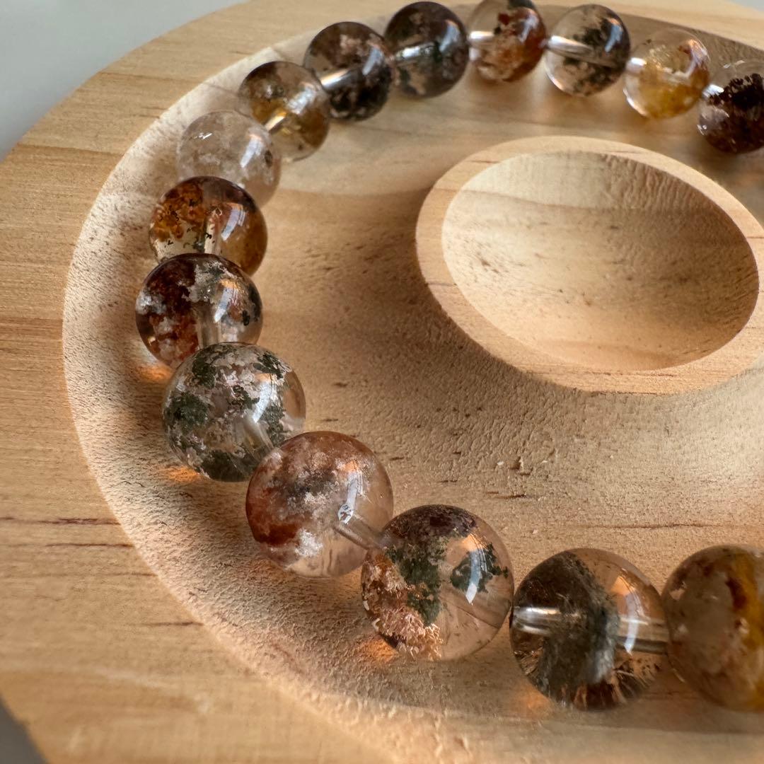 ◆高品質◆【四季ガーデン】天然石 ブレスレット