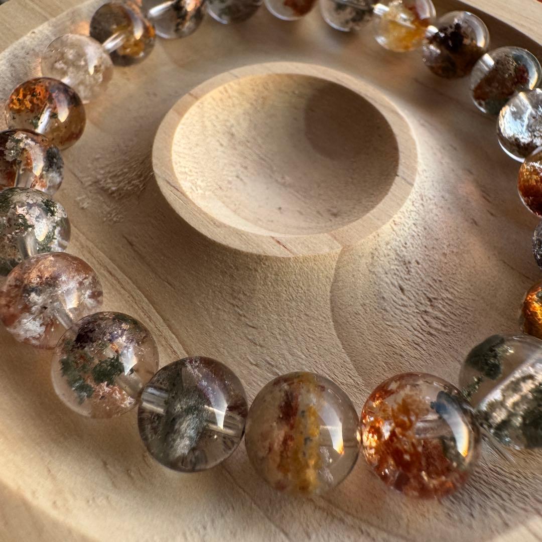 ◆高品質◆【四季ガーデン】天然石 ブレスレット