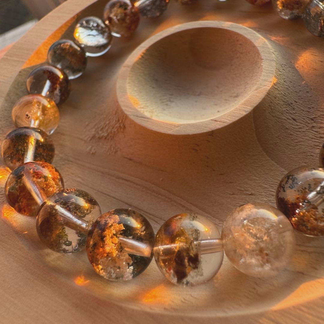 ◆高品質◆【四季ガーデン】天然石 ブレスレット