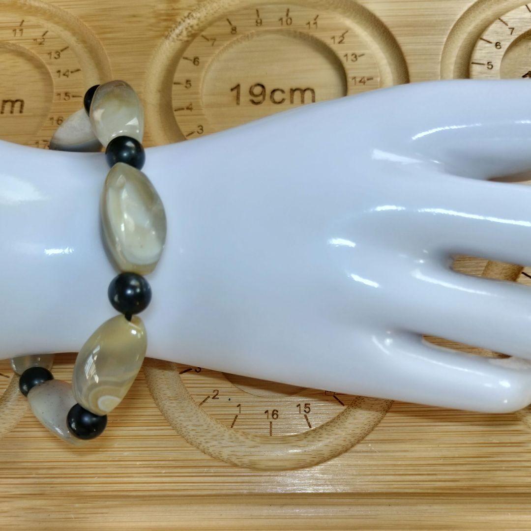 【瑪瑙×オニキス】邪気払いと厄除けで心身を守る大地のエネルギー宿る天然石ブレス