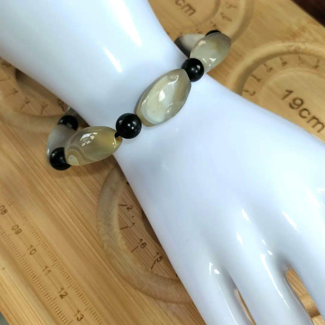 【瑪瑙×オニキス】邪気払いと厄除けで心身を守る大地のエネルギー宿る天然石ブレス