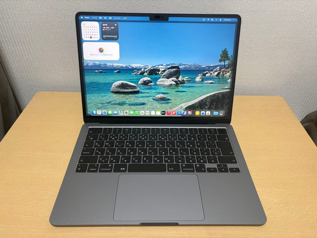 M3 MacBook air 16GB 10コアGPU 13インチ　256GB