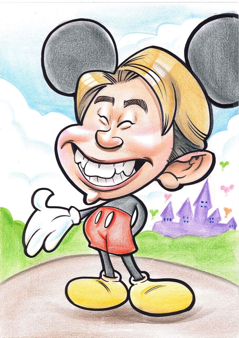 世界で1枚のオーダーメイド似顔絵☆ハイクオリティver★家族★送別