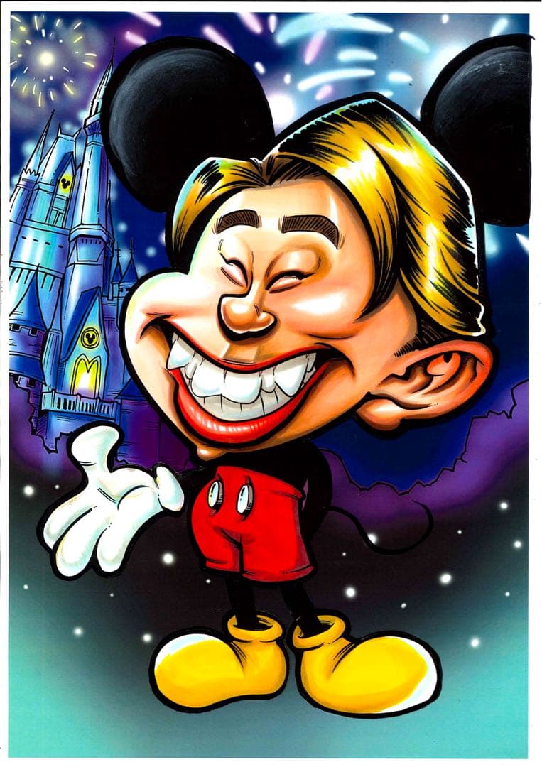 世界で1枚のオーダーメイド似顔絵☆ハイクオリティver★家族★送別