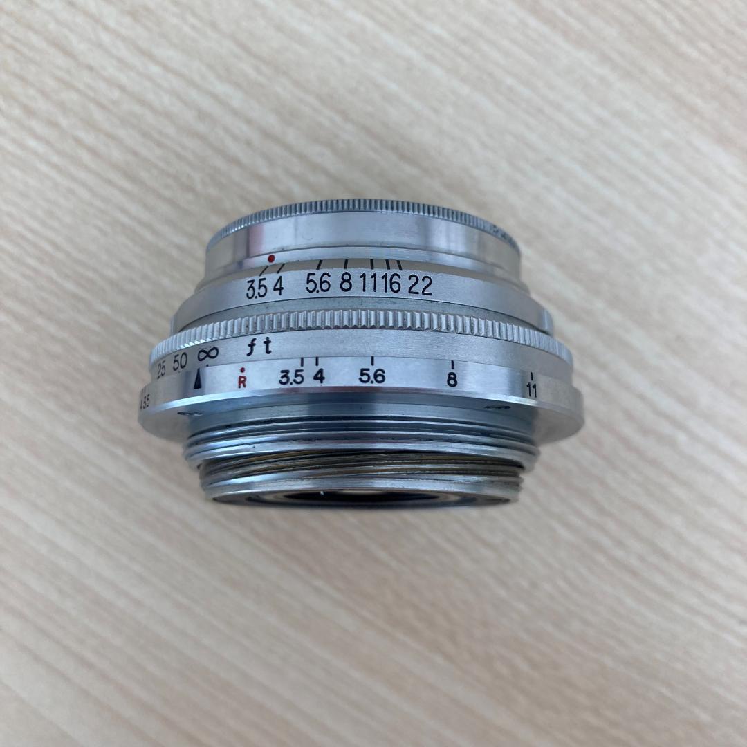 キヤノン 28mm F3.5（Lマウント）シルバー
