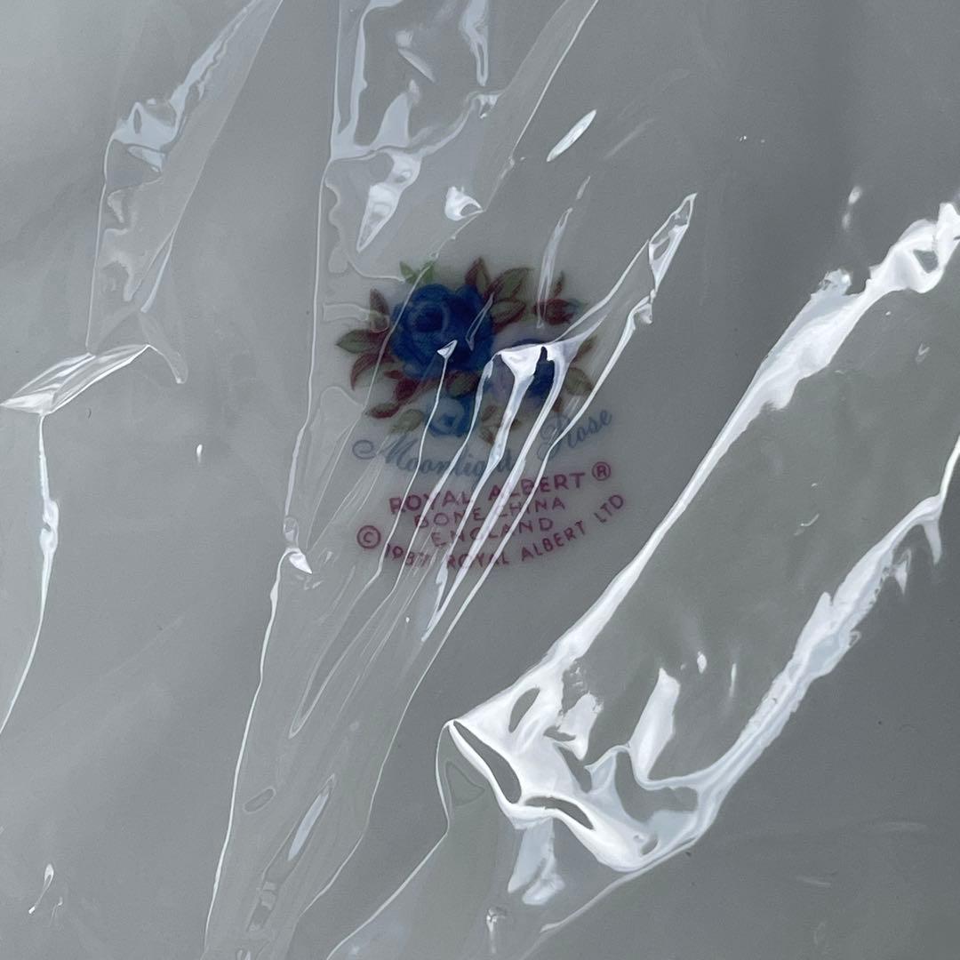 未使用　ロイヤルアルバート　ムーンライトローズ　プレート4枚　20.5cm