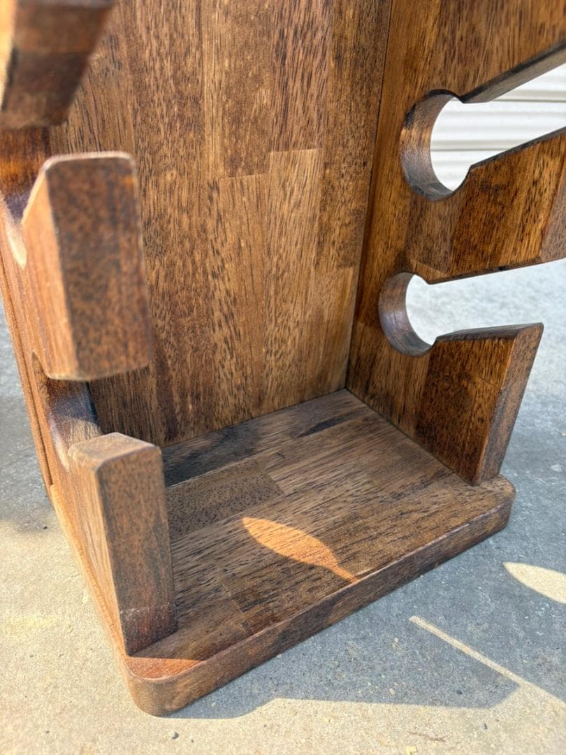 【ハンドメイド】木製　キャップ、帽子スタンド 無垢材 ナチュラル家具
