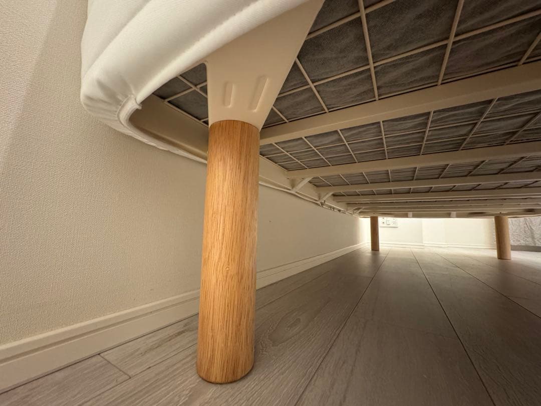 【無印良品】 脚付マットレス ポケットコイル シングル (26cm脚付)