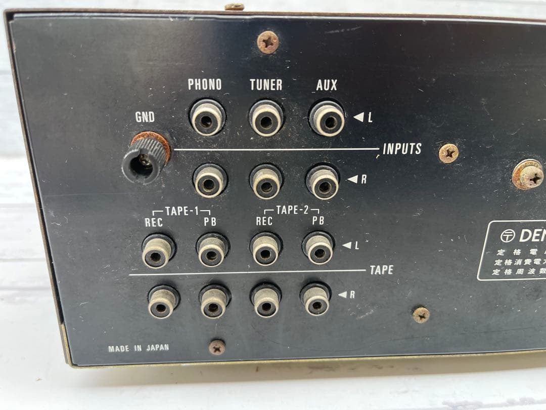 DENON PMA-701 オーディオ プリメインアンプ(K096)