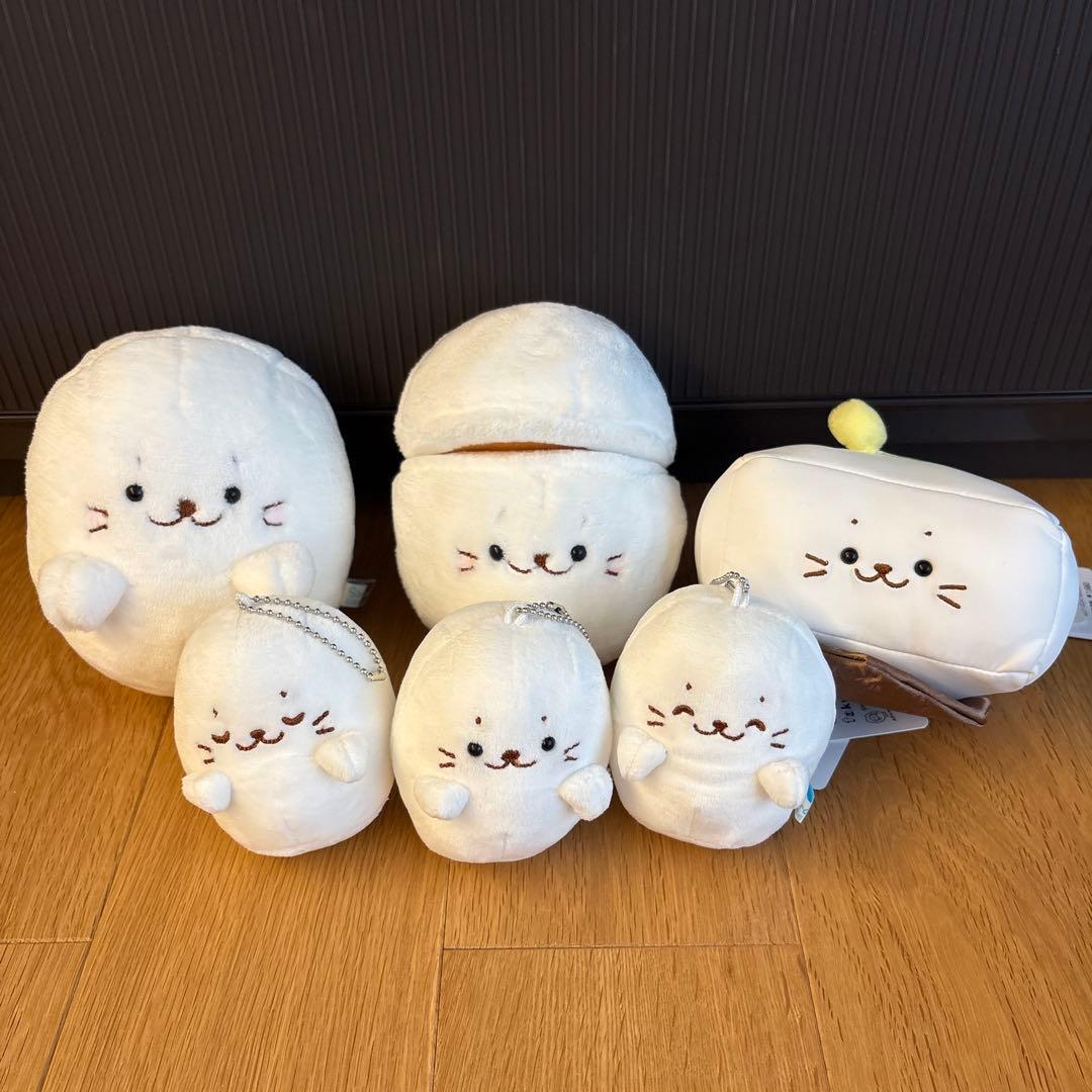 しろたん ぬいぐるみ まとめ売り 不二屋 シナモン サンリオ コンビニ