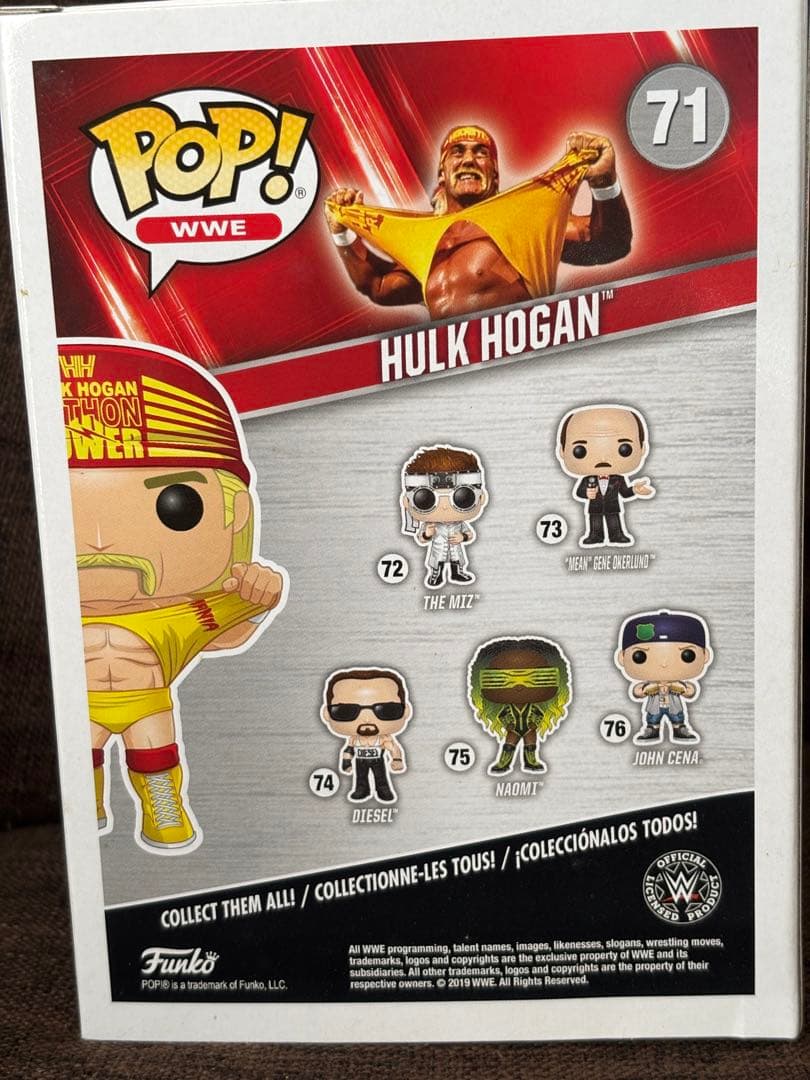 FUNKO POP 71 WWE ハルク・ホーガン