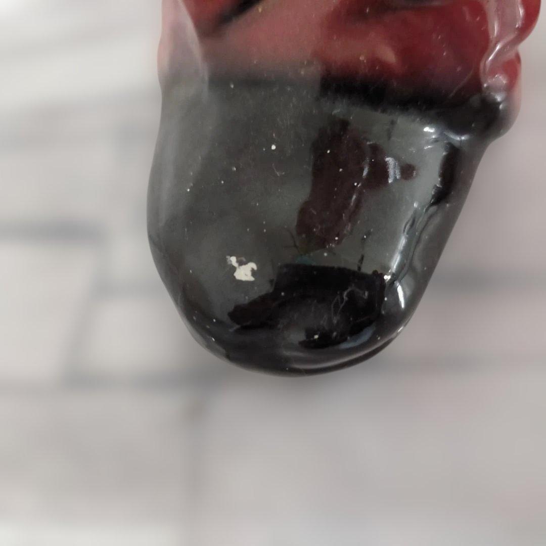 CAPODIMONTE ピエロ陶器人形 ヴァイオリン 置物 260217-9A