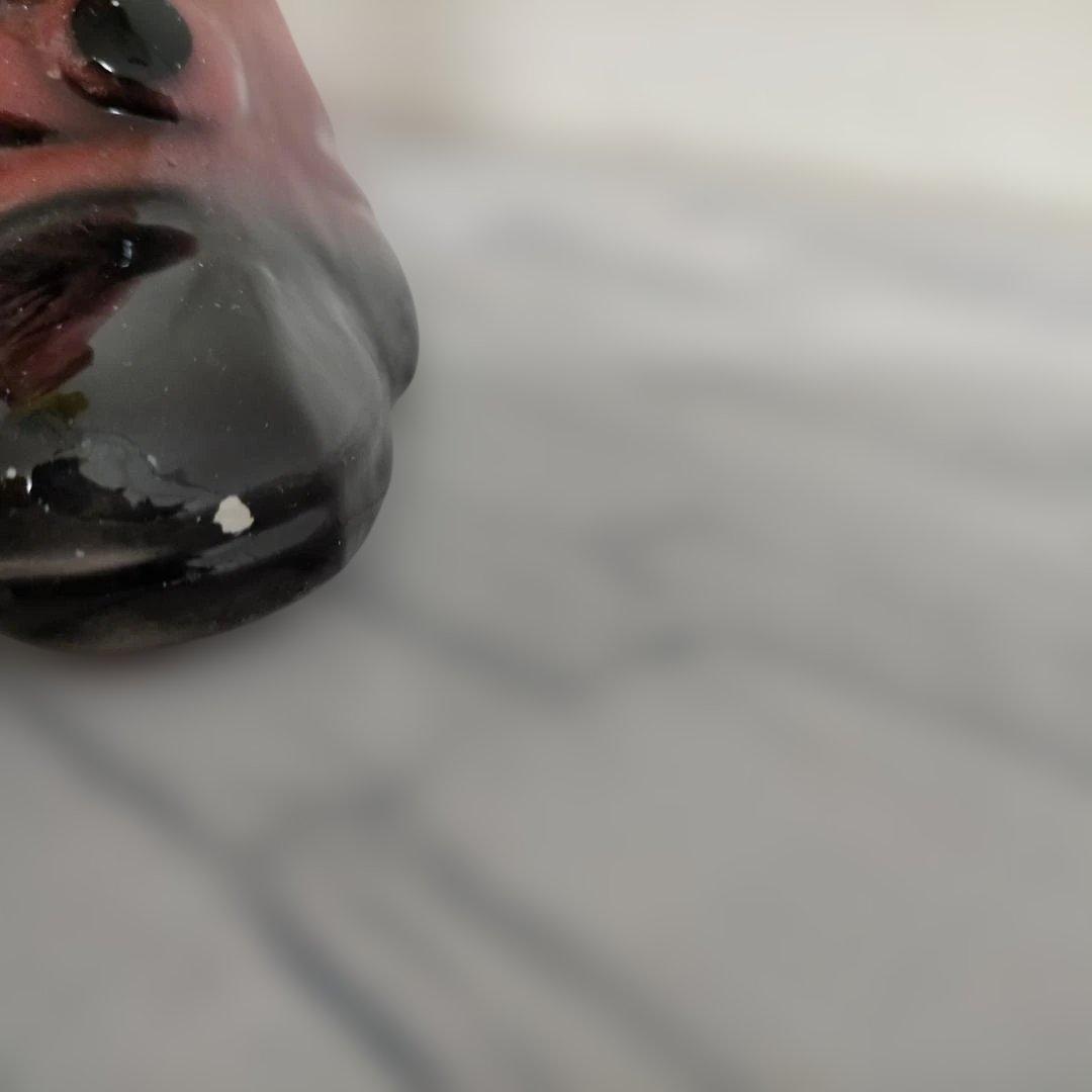 CAPODIMONTE ピエロ陶器人形 ヴァイオリン 置物 260217-9A