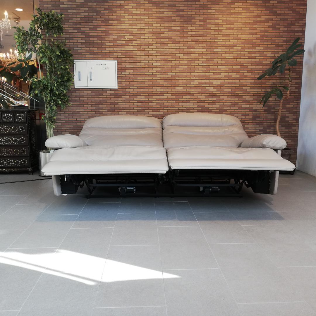 VIOLINO♠ヴィオリーノ　電動リクライニングソファ　3人掛け