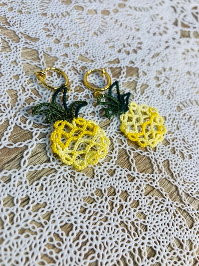 パイナップルのハワイアンアクセサリー