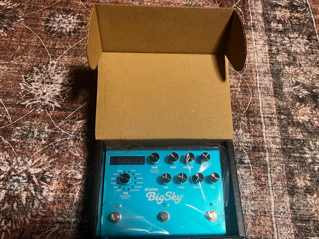 【美品×付属品完備×完動品】STRYMON BigSky　リバーブ