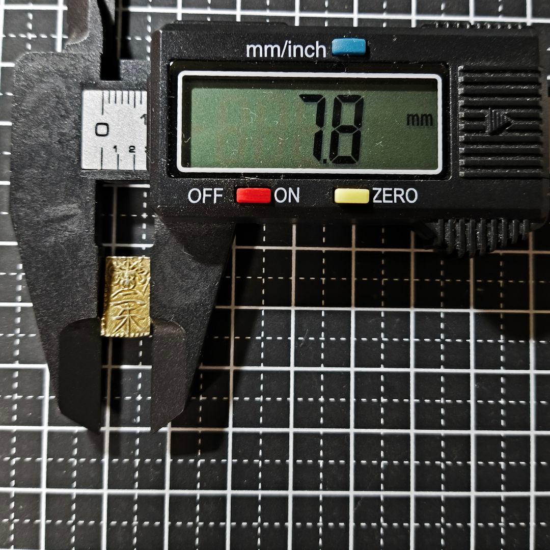 天保二朱金 天保二朱判金 本物 比重ok 古金銀