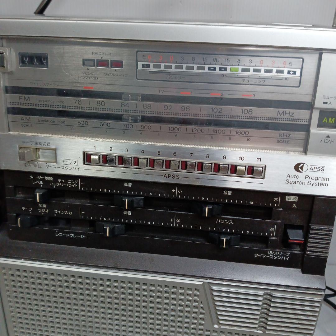 希少 70s 動作品 ダブルラジカセ SHARP シャープ GF-808S