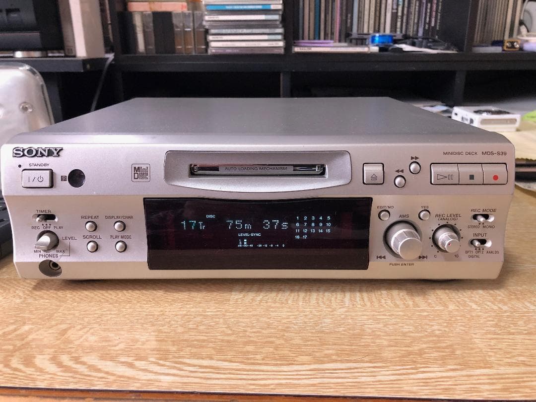 ラジオ・コンポ SONY MDS-S39 MINIDISK DECK