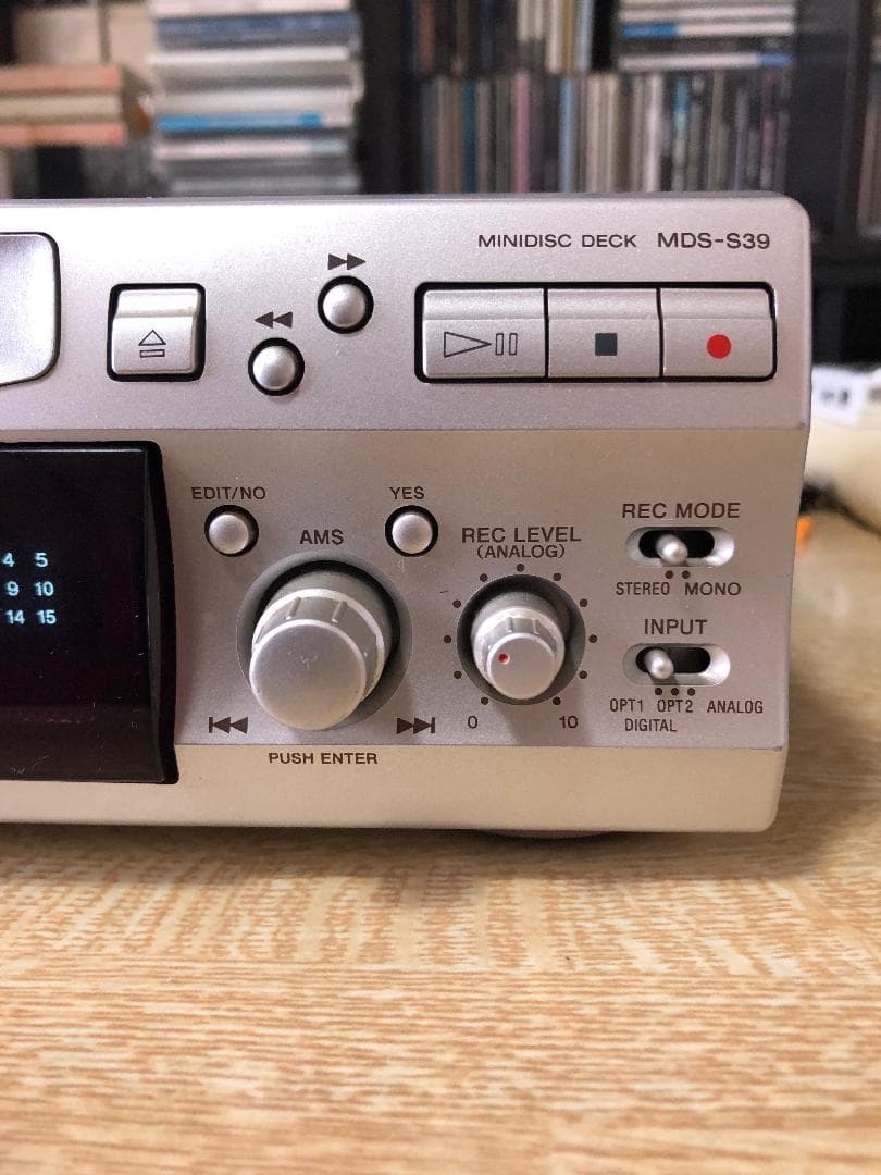 ラジオ・コンポ SONY MDS-S39 MINIDISK DECK