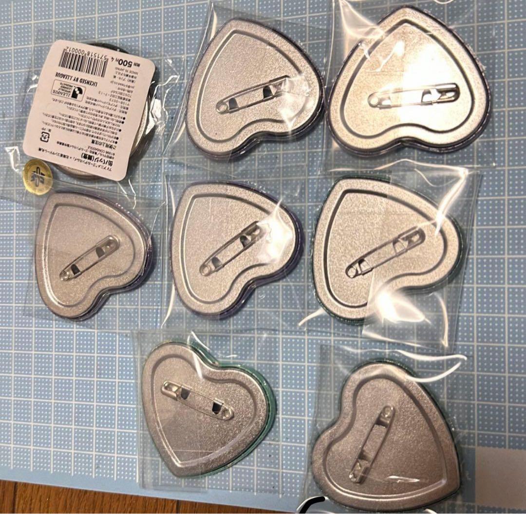 ゴールデンカムイ 愛です缶バッジ コンサドーレ　鯉登音之進　月島基　セット