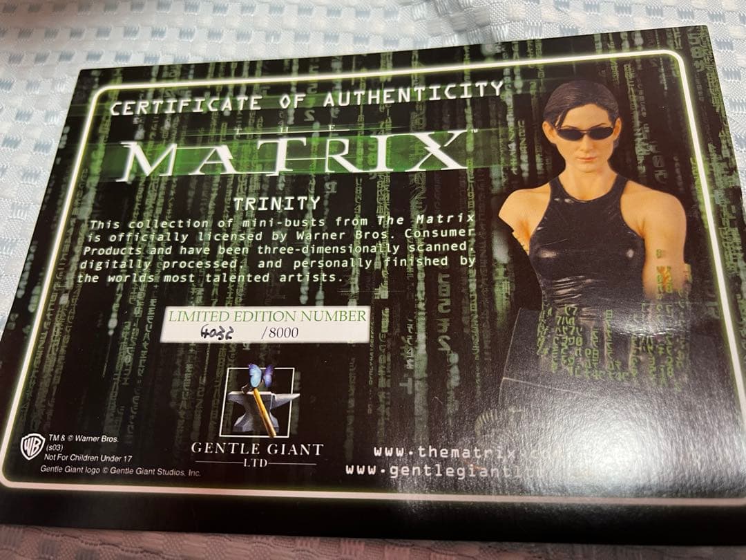 MATRIX TRINITY 限定　4032/8000