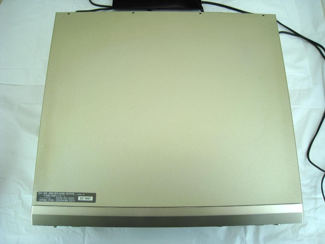 【動作品 整備済み　取説付き】 SONY CD MD デッキ　MXD-D400