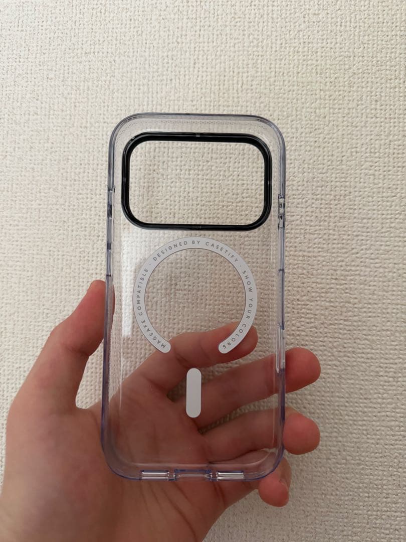 CASETiFY iPhone 17 Pro ケース クリア