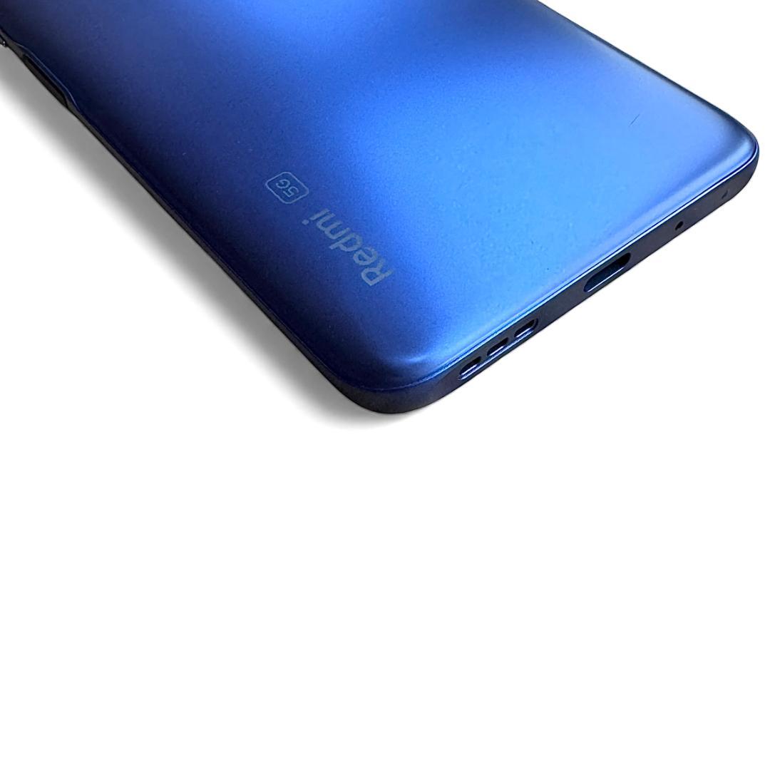 【美品】Xiaomi Redmi Note 10T ブルー SIMフリー