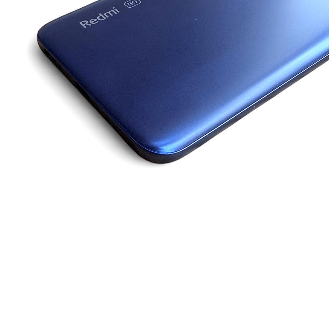 【美品】Xiaomi Redmi Note 10T ブルー SIMフリー