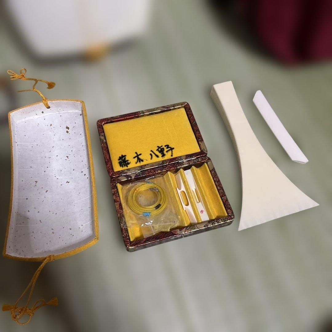 三味線　綾杉胴　和楽器　バチ　撥　弦　駒　ケース　金ボソ