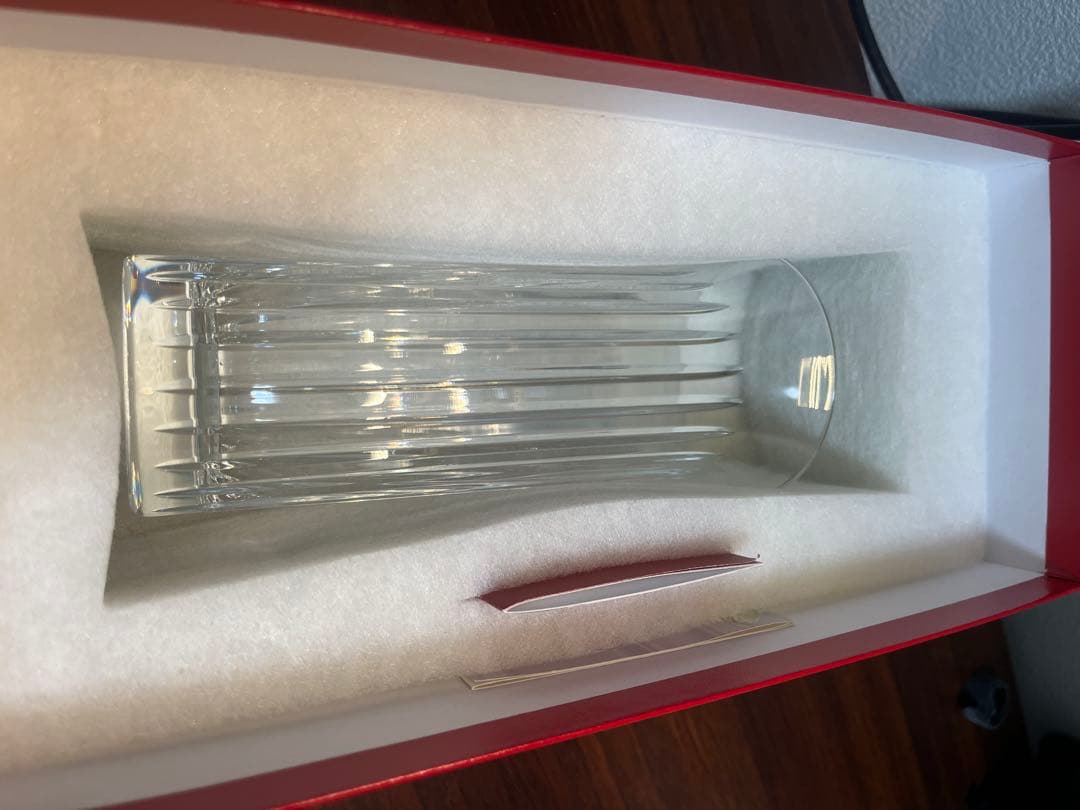 Baccarat クリスタル花瓶 新品未使用　20cm