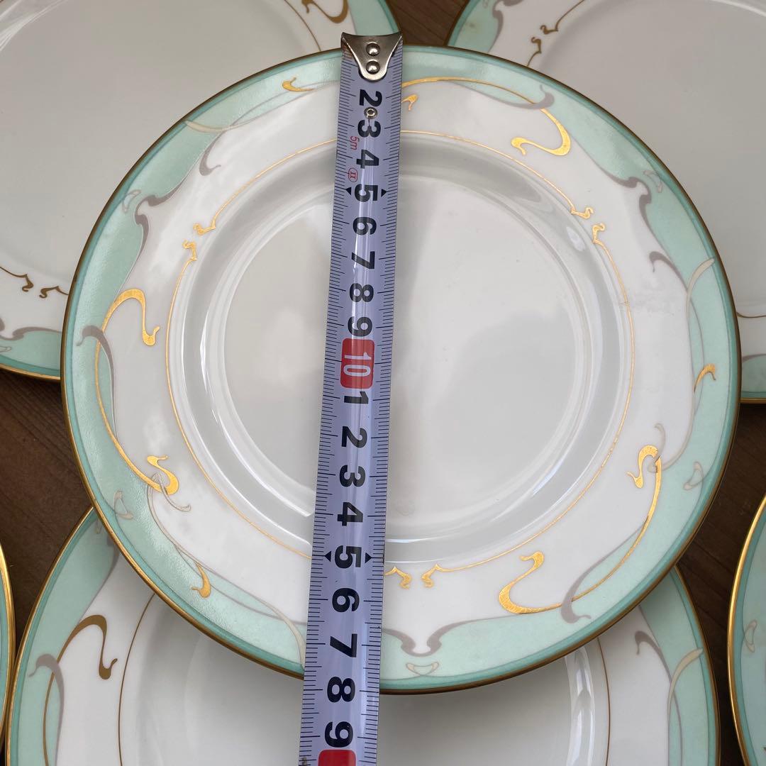 ノリタケ　未使用　廃盤　パヴァーヌ　pavane 皿　ケーキプレート　6枚セット