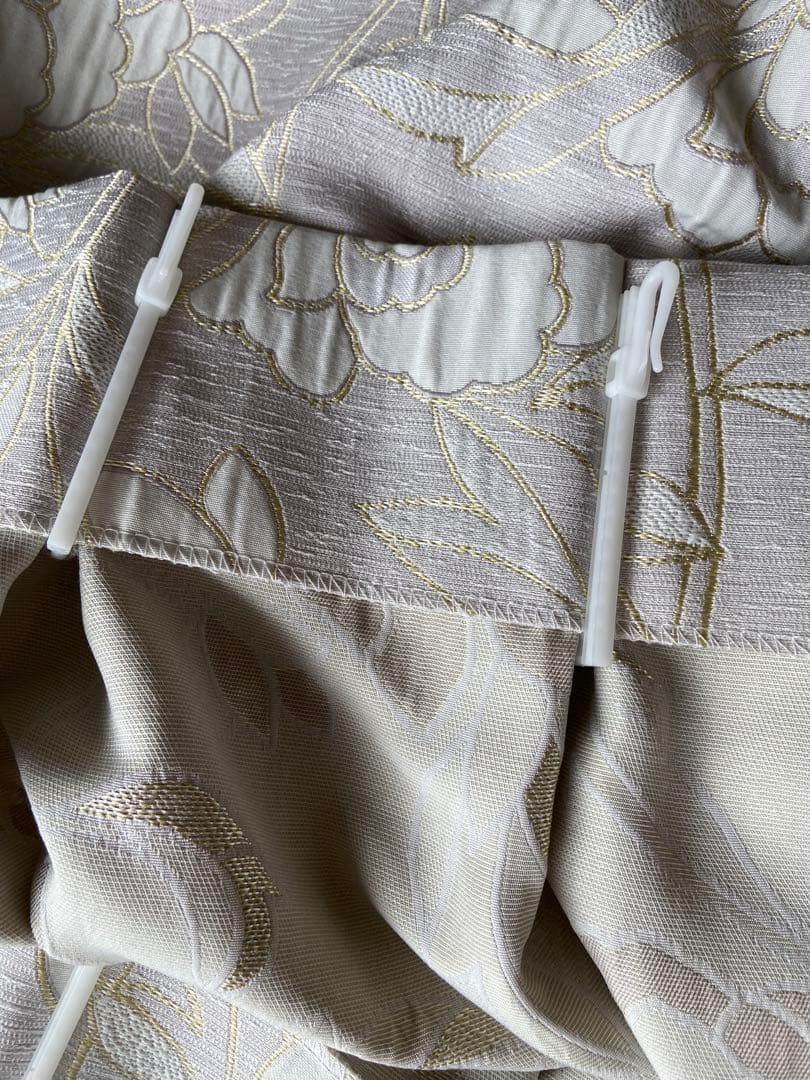 天命　ニトリ　ドレープカーテン　オーダーメイド　両開き2枚セット